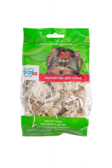 Titbit лакомство для собак легкое говяжье мягкая упаковка 21 г