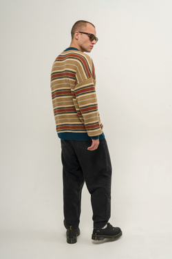 Свитер KUL'TURA "STRIPES" Бежевый