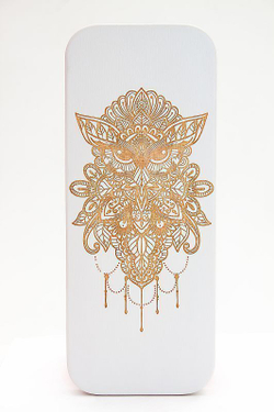 Доска садху Сова медные гвозди