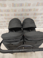 Коляска для двойни CARRELLO Connect CRL-5502 Serious Black
