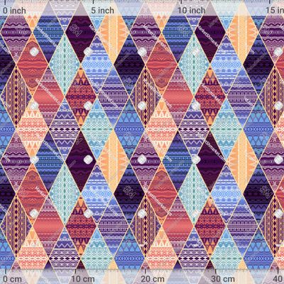 Пэчворк в этническом стиле by Happy_Dragon 698 DPI