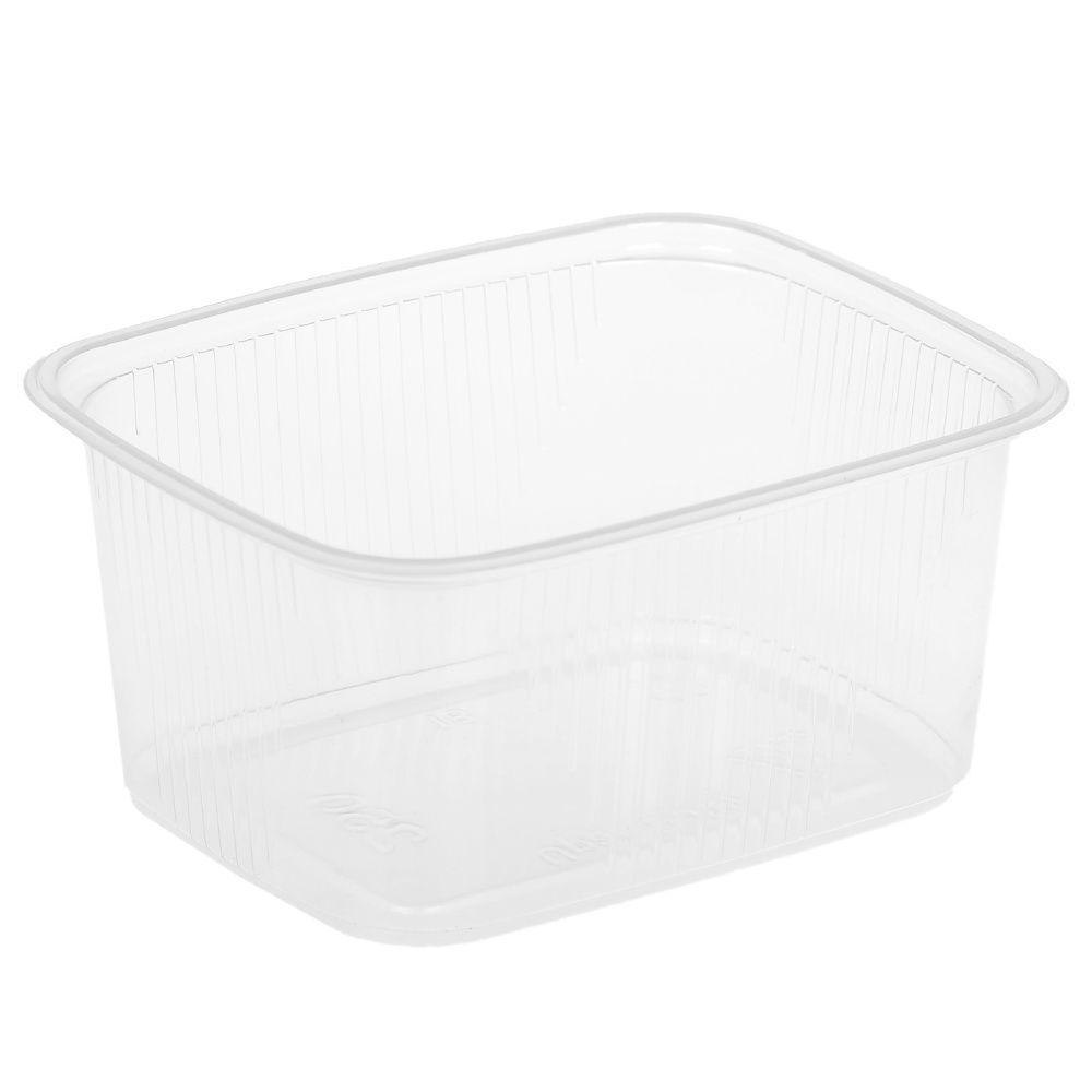 Контейнер без крышки У-Юнити 250г ПРЯМОУГ (100шт/1000)