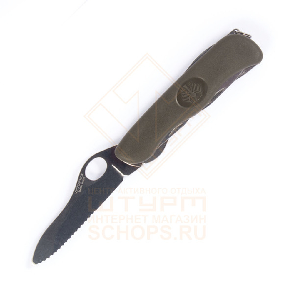 Нож многофункциональный Victorinox Swiss Soldier`s Knife 08 111 мм, Olive