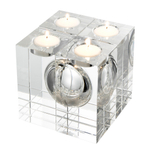 Подсвечник Tealight Holder Argenta set of 4 арт.112424
