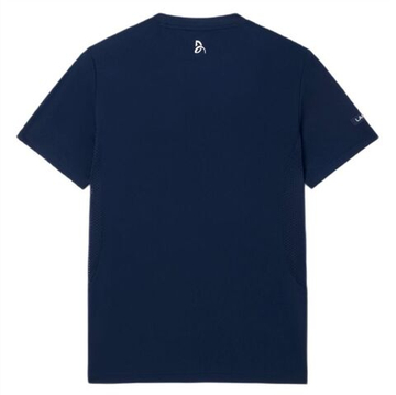 Мужская теннисная футболка Lacoste Tennis x Novak Djokovic - navy blue