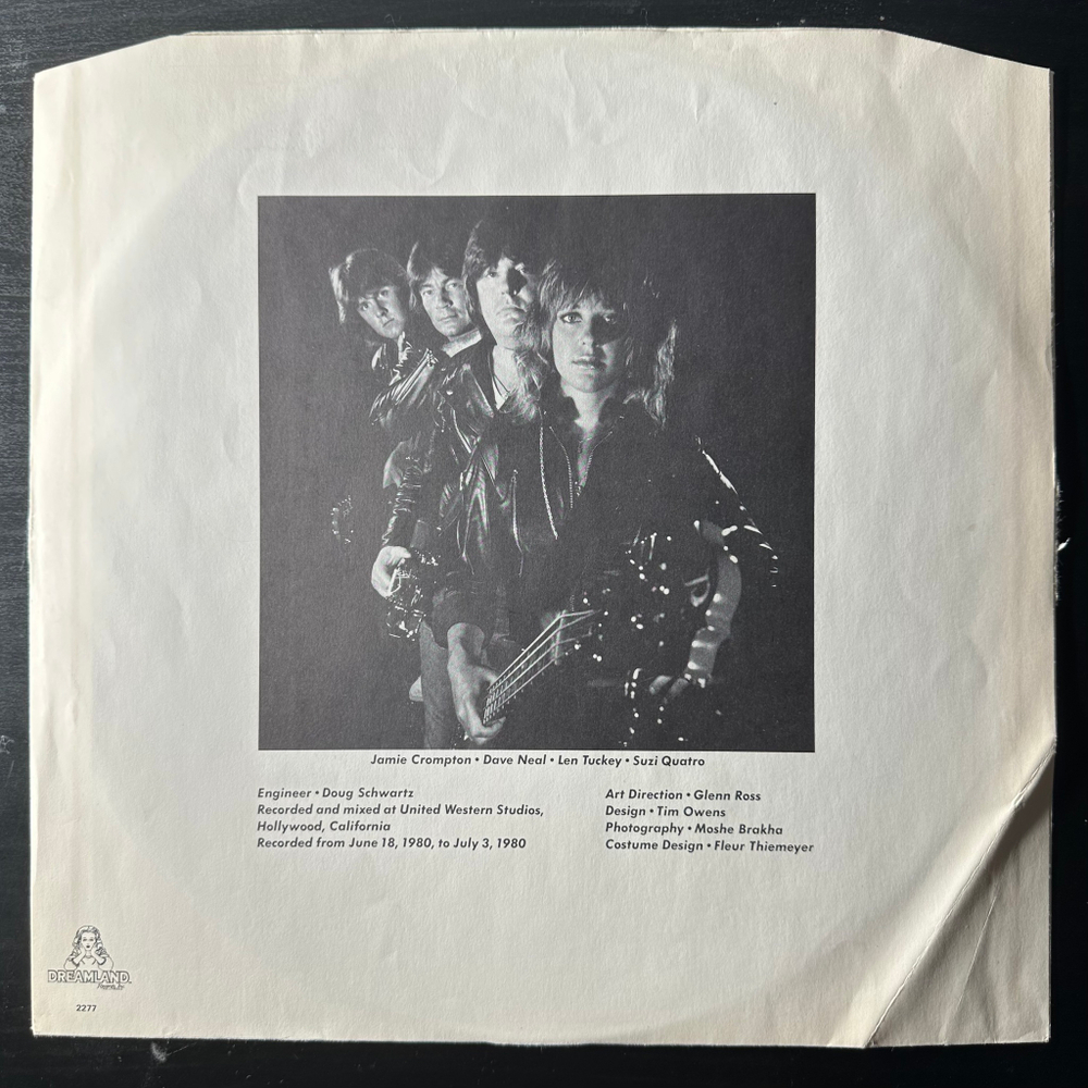 Suzi Quatro - Rock Hard (Скандинавия 1980г.)