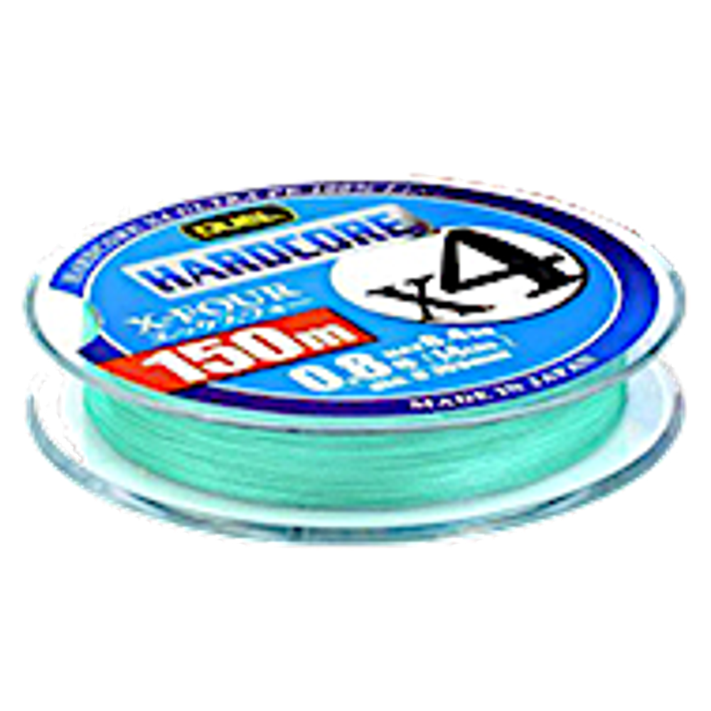 Шнур Duel PE Hardcore X4 150m MilkyGreen H3277-MG №1.5 (0.209mm) 10.0kg
