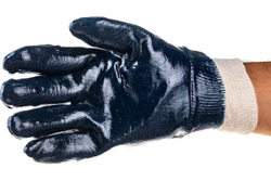 Перчатки "МАСТЕР" рабочие с манжетой с нитриловым покрытием (р. L 9) Зубр 11272-L