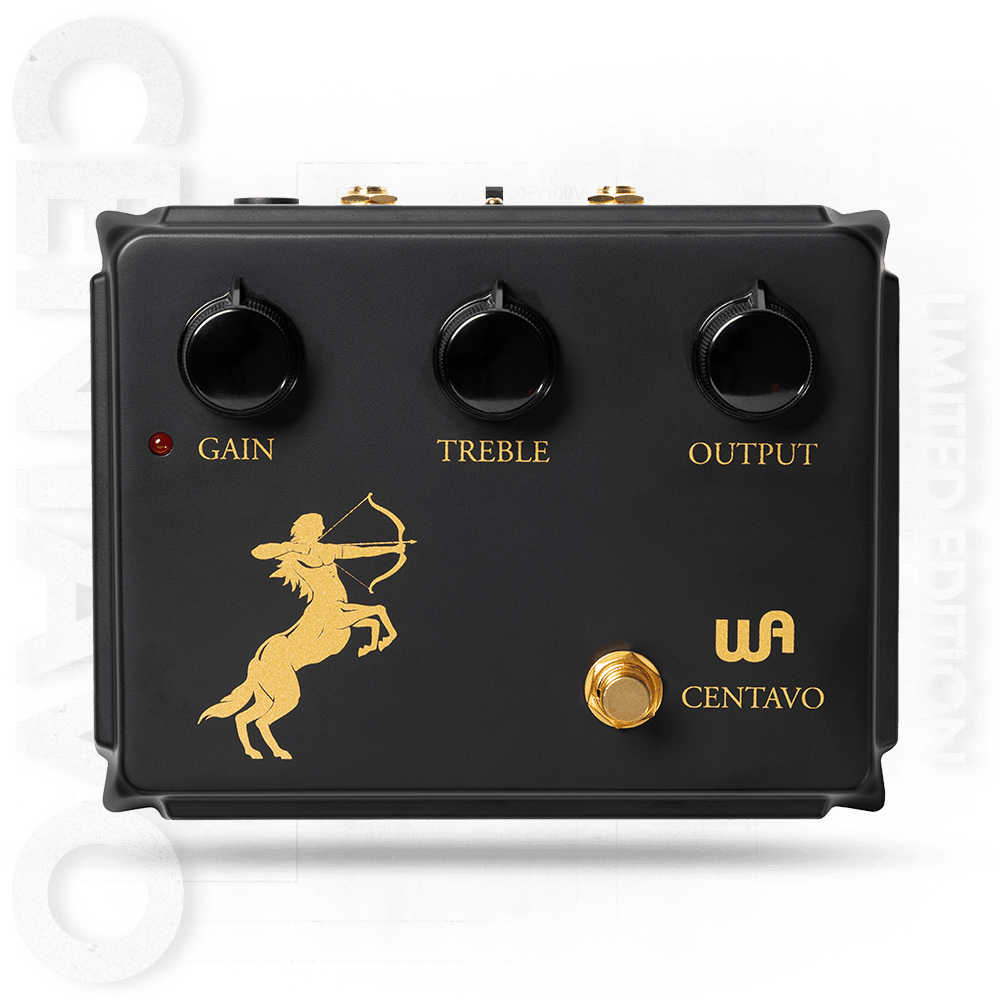 Warm Audio WA-CVB Centavo Black Out Overdrive Pedal