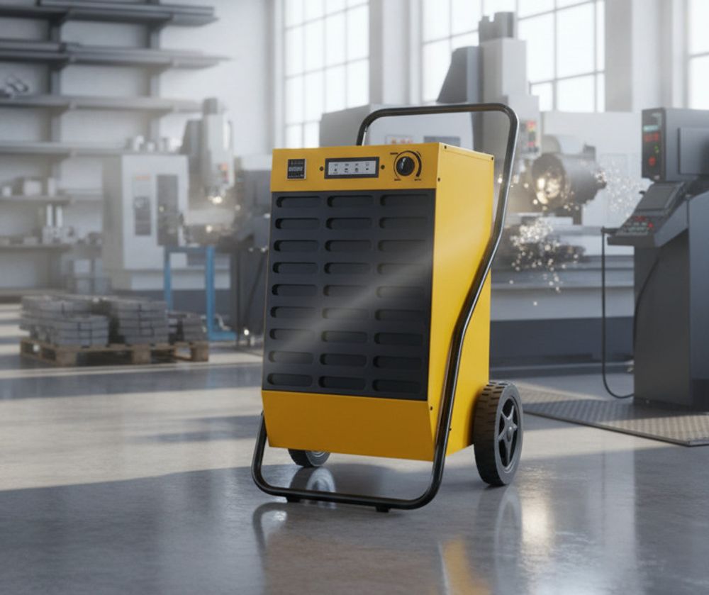 Осушитель воздуха DH 62 OURMASTER профессиональный - [до 62 л. за сутки / для S≈120 м²]