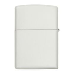 Зажигалка Zippo Classic с покрытием White Matte (214) 2