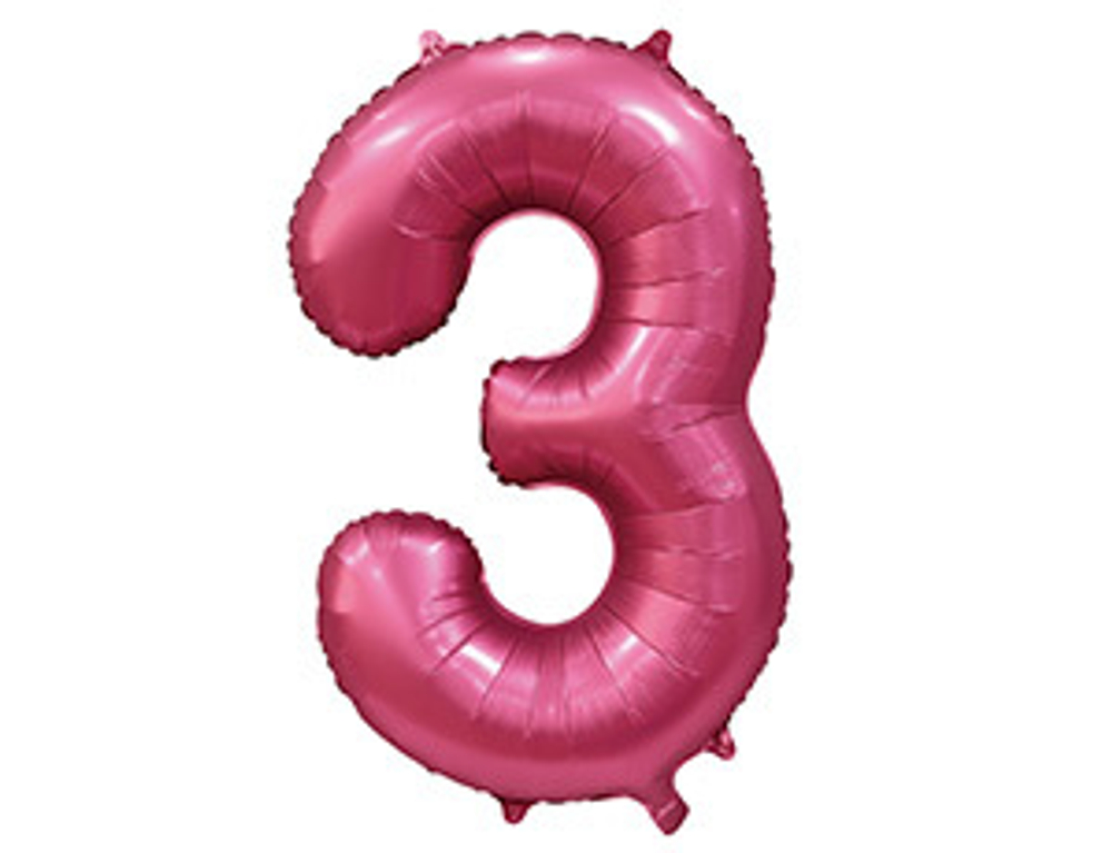 К ЦИФРА 3  40" Сатин Pomegranate