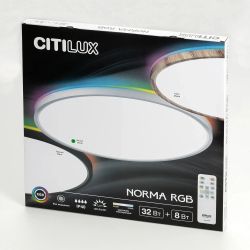 Citilux NORMA CL749400 LED RGB Светильник с пультом Белый