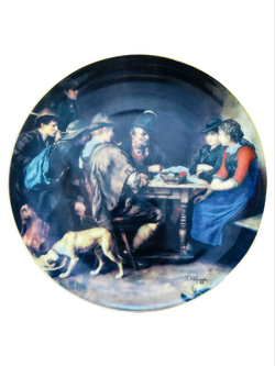 Тарелка декоративная "Болтовня" Австрия