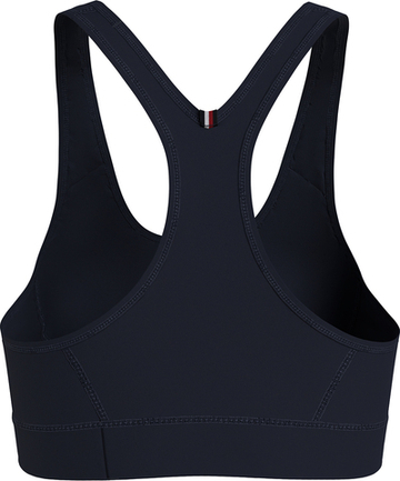ТОП теннисный Tommy Hilfiger Mid Intensity Essent Bra - Бирюзовый