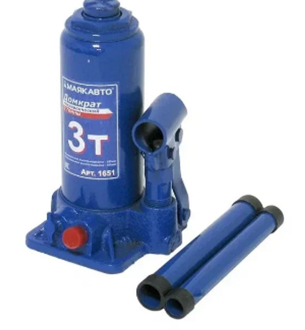 Домкрат гидравлический  3,0т h=180-350мм МаякАвто 1651