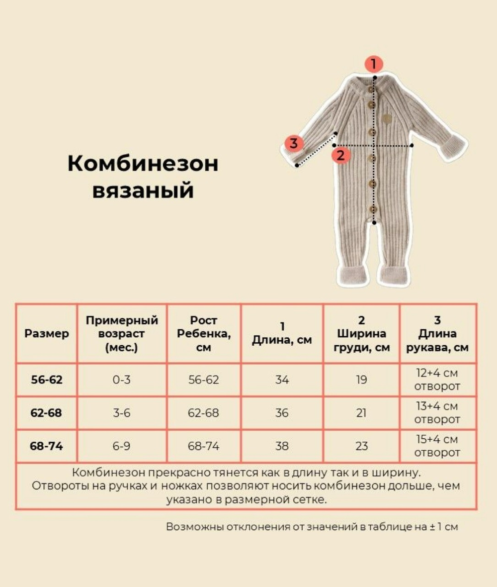 Комплект вязаный Эвкалипт