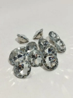 Стразы 30 мм пришивные для каретной стяжки