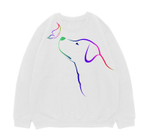 Свитшот "Ретривер с бабочкой"