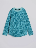 Домашний костюм для девочки с принтом