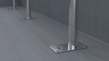 Кровельное ограждение Fachmann КО/PL/800-2-3000