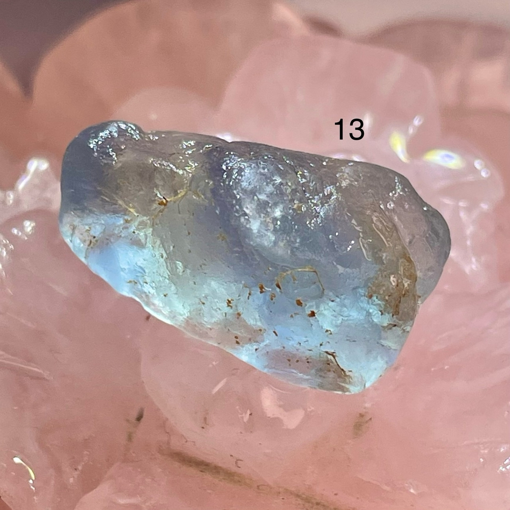 46385 Флюорит голубой 18-25мм--32