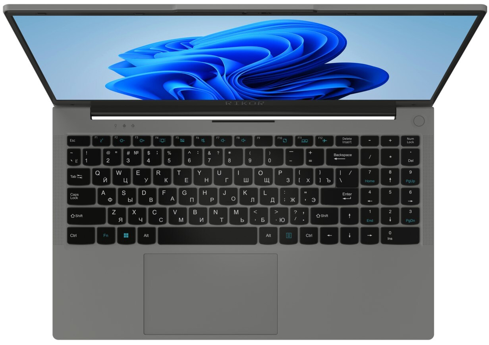 Ноутбук  Rikor ARZ 103.1/15 15.6 ", Ryzen 5, 16 Гб RAM, 512 Гб SSD, Radeon Vega 6, Черный