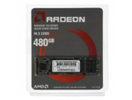 SSD накопитель AMD Radeon 480ГБ, M.2 2280, SATA III, [R3MS0480G8]