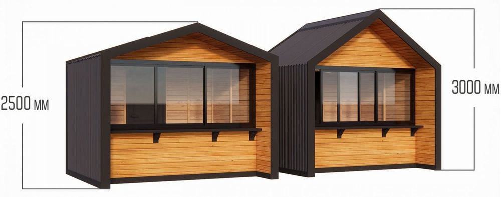 Павильон для торговли Барн Хаус профлист