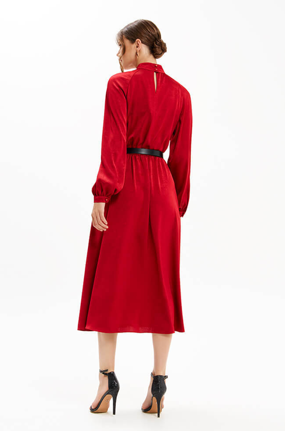 51701 Платье женское (бургунд)