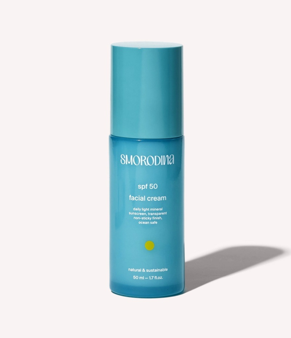 Крем для лица Spf 50 SmoRodina уходовый (50мл)