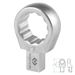 KING TONY (34502121M) Насадка накидная серии "FIT", 21 мм, 9х12 мм