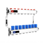 Распределительный коллектор (группа) для отопления Varmega VM15508 ВР 1", на 8 контуров 3/4" EK, нержавеющая сталь