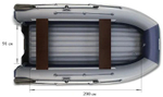 Лодка ПВХ ФЛАГМАН DK 350