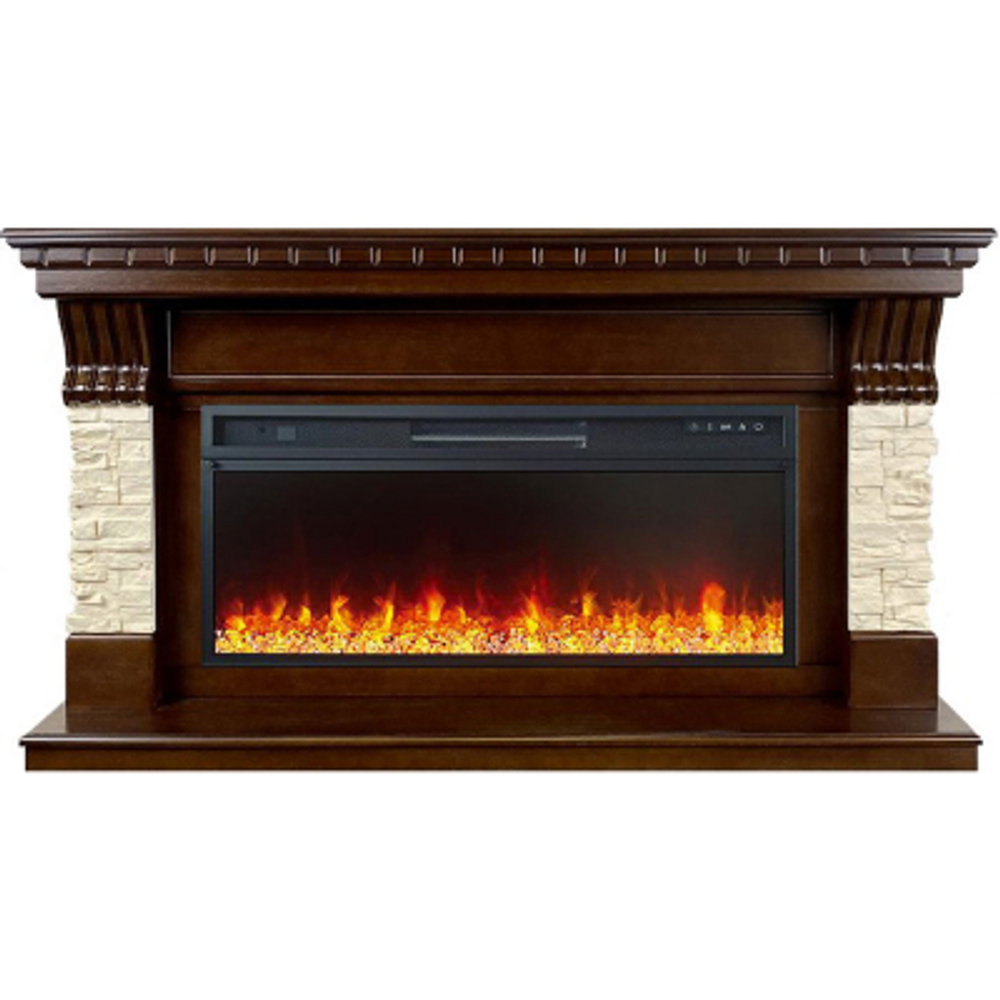 Портал Royal Flame denver под очаги vision 42 темный дуб 150х39,5х80,5 см