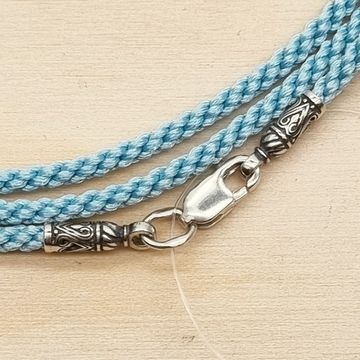 Гайтан текстильный голубой 1,8 мм