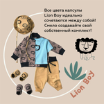 Шорты Lion Boy (томат + львы)