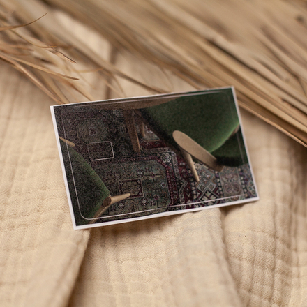 Наклейка на карту "Узоры" 💳