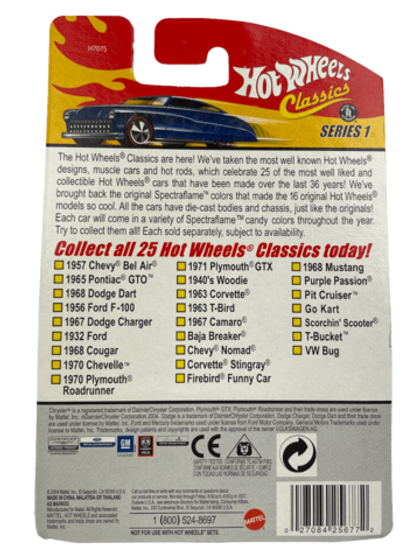 Hot Wheels Classics Series 1: 1971 Plymouth GTX (Purple) (#10 of 25) (2005)