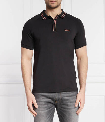 Поло Paule 2 BOSS GREEN - черный(50512740)