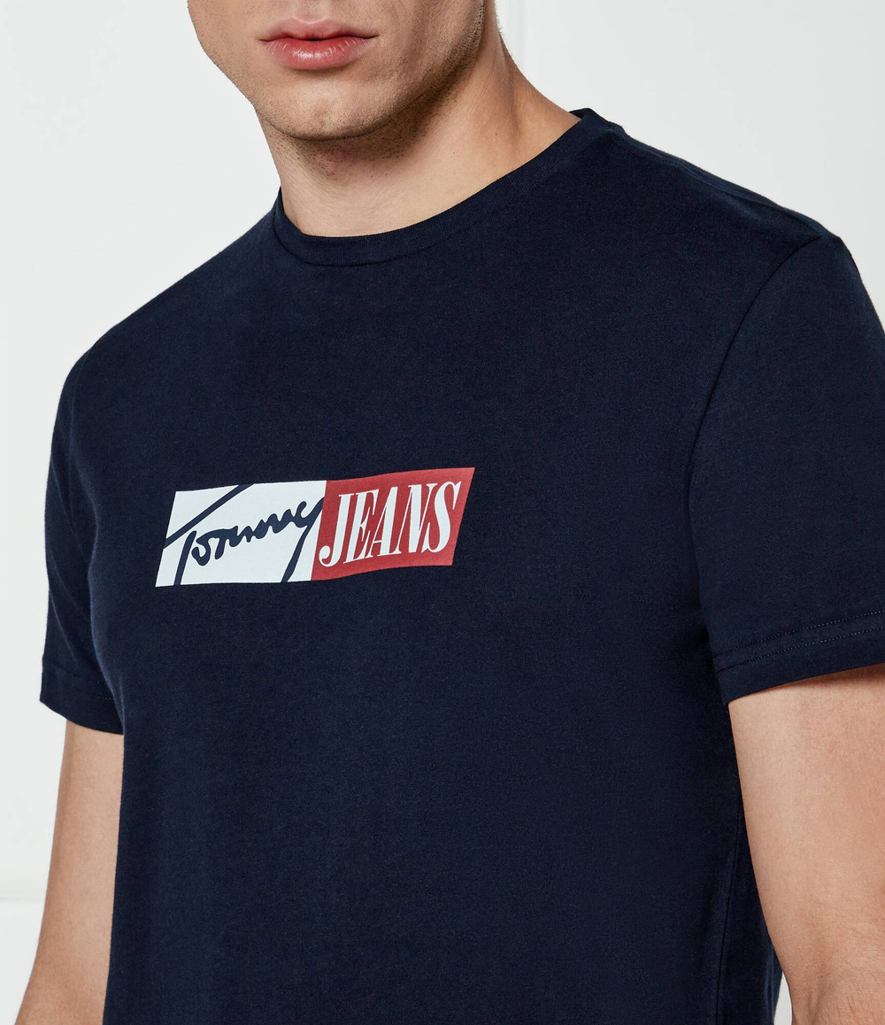 Футболка Tommy Jeans - темно-синий(DM0DM20365)