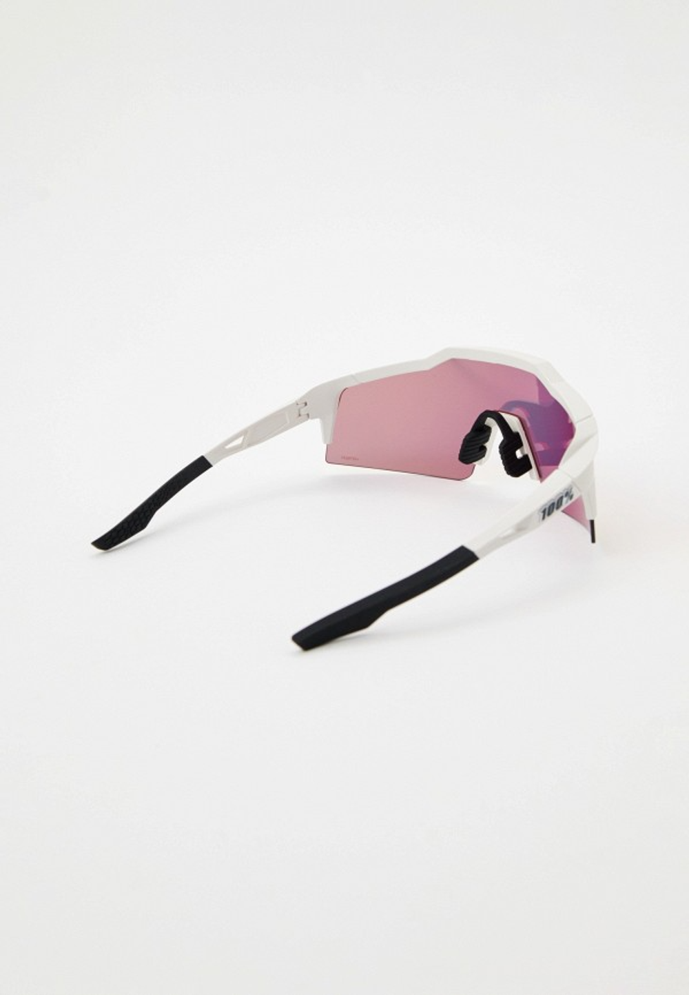 Спортивные очки 100% Speedcraft SL / Soft Tact Off White / HiPER Red Multilayer Mirror Lens