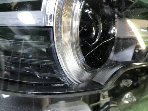 Битая Фара правая Mazda CX-5 2 (17-21) Full LED