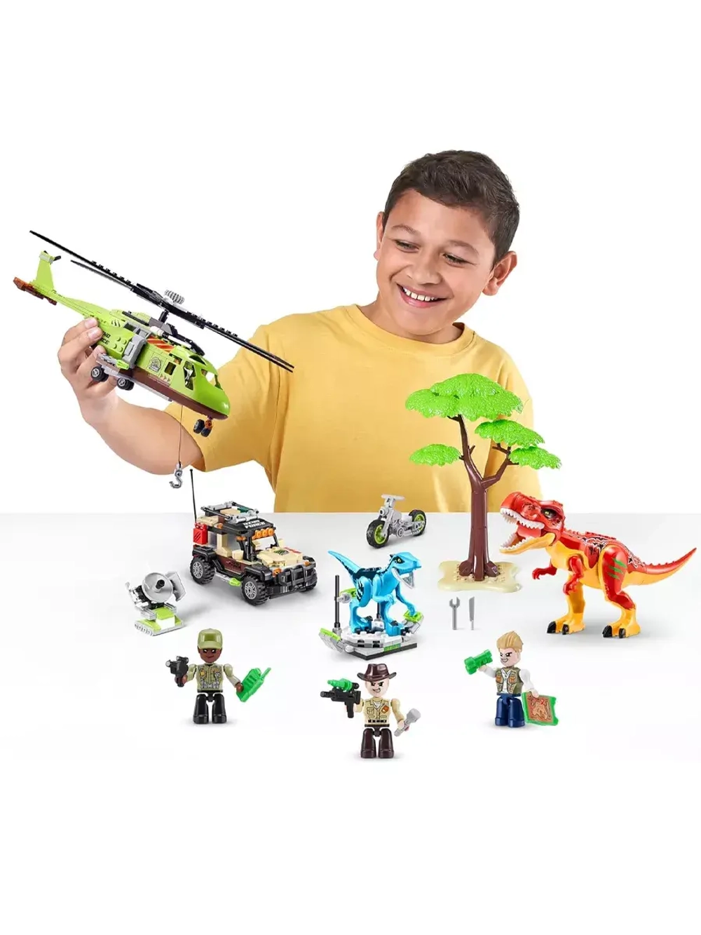 Конструктор Zuru Max Build More Dino Adventure 592 детали