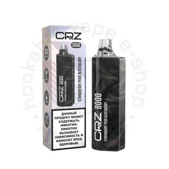 Одноразовая ЭС CRZ 8 000 &quot;Клубника груша ежевика&quot; (Strawberry Pear Blackberry) (М)