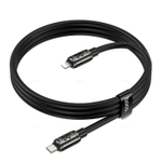 Кабель Type-C на Lightning 27W Hoco U143 (black) (Краснодар склад)