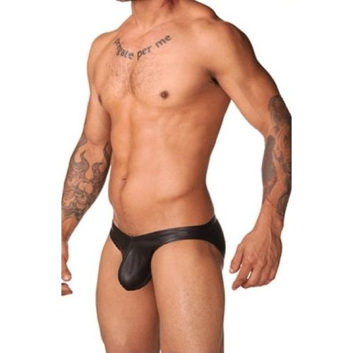 Мужские трусы слипы черные Romeo Rossi 2071