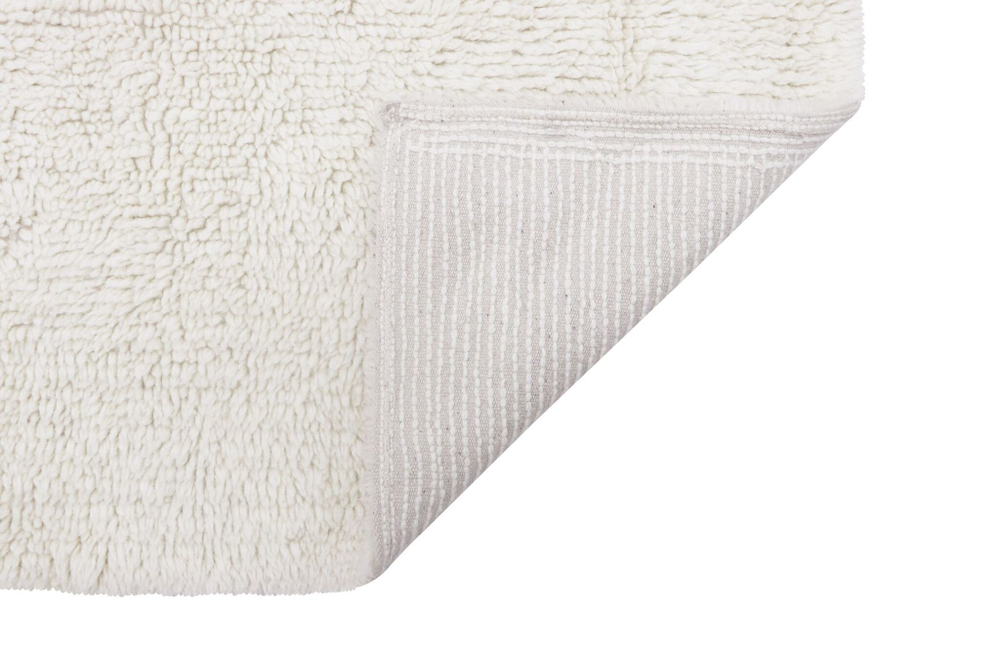 Шерстяной стираемый ковер Lorena Canals Tundra Sheep White (170 x 240 см)