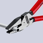 Плоскогубцы комбинированные особой мощности черненые 200 мм Knipex 02 01 200