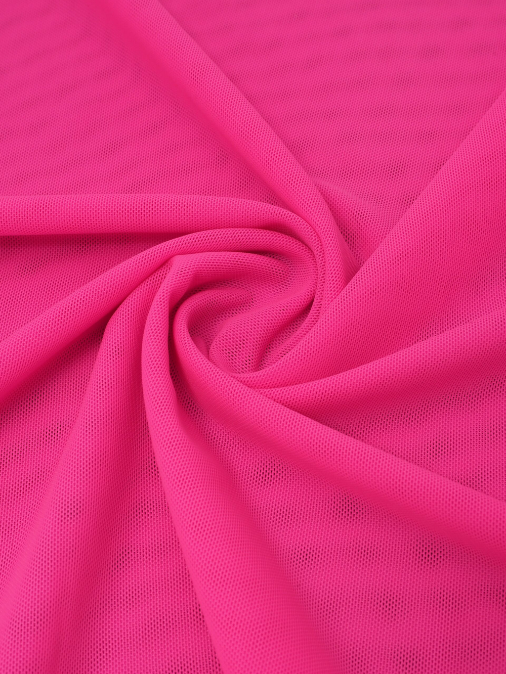 Сетка эластичная ярко-розовая метражом (Турция)